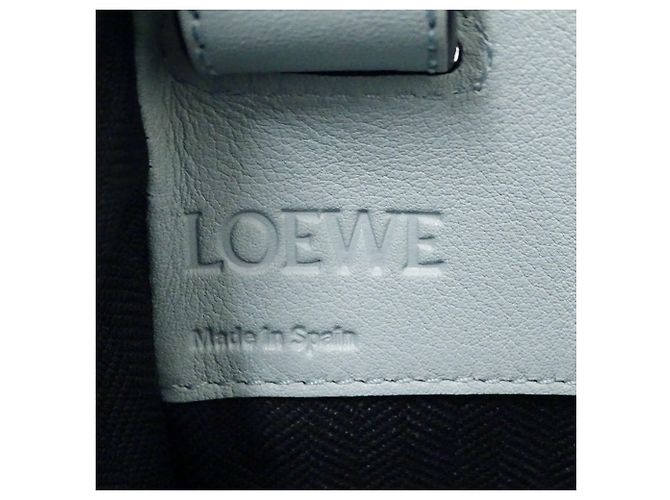 Hammock Borsa a mano Loewe in pelle azzurro chiaro Blu chiaro - vista 10