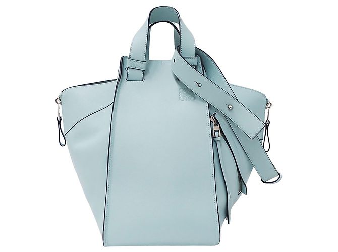 Hammock Borsa a mano Loewe in pelle azzurro chiaro Blu chiaro - vista 2