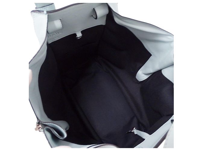 Hammock Borsa a mano Loewe in pelle azzurro chiaro Blu chiaro - vista 9