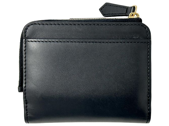 Fendi Bi-fold Ledergeldbörse Schwarz - Ansicht 2