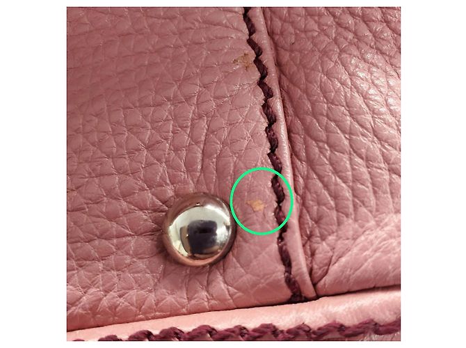 Chanel Handtasche aus rosa Leder Pink - Ansicht 12