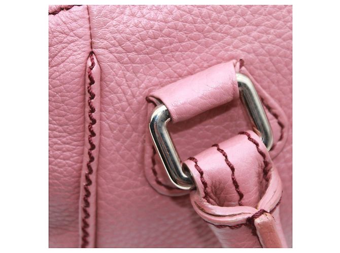 Chanel Handtasche aus rosa Leder Pink - Ansicht 8