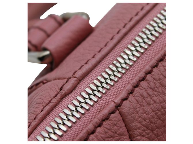 Chanel Handtasche aus rosa Leder Pink - Ansicht 9