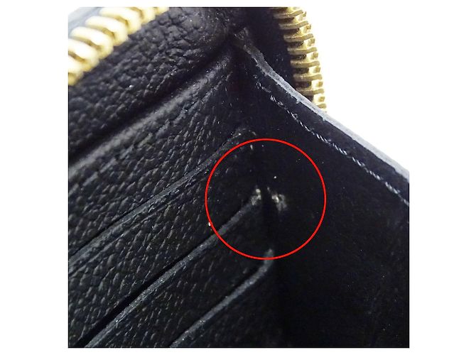 Cartera para mujer Louis Vuitton Monogram Empreinte Negro - vista 11