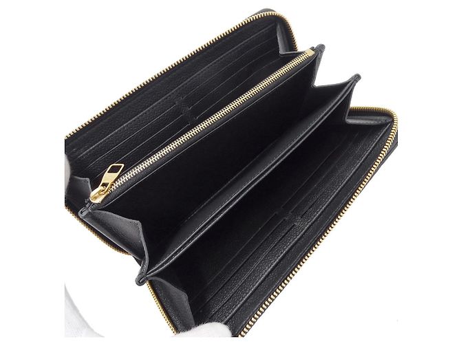 Cartera para mujer Louis Vuitton Monogram Empreinte Negro - vista 5