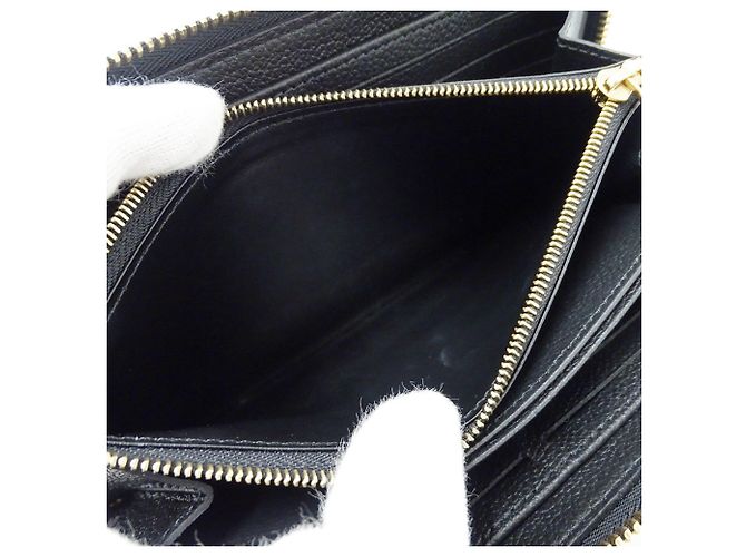 Cartera para mujer Louis Vuitton Monogram Empreinte Negro - vista 6