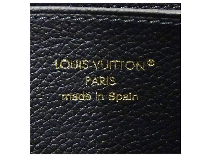 Cartera para mujer Louis Vuitton Monogram Empreinte Negro - vista 7