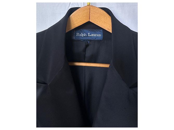Ralph Lauren schwarzes langes Kleid - Ansicht 2