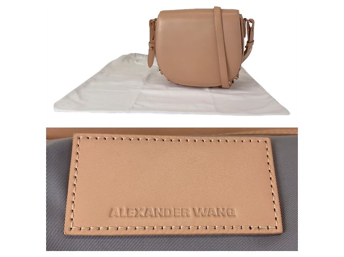 Borsa a tracolla in pelle rosa Alexander Wang - vista 4