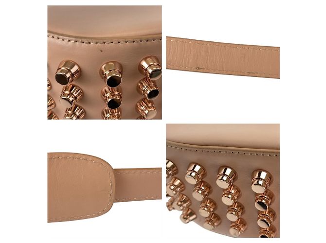 Borsa a tracolla in pelle rosa Alexander Wang - vista 5