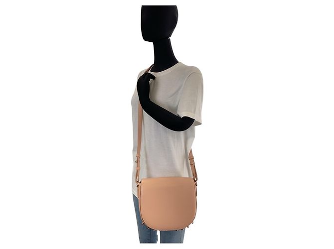 Borsa a tracolla in pelle rosa Alexander Wang - vista 7