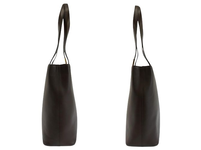Burberry Shopper aus braunem Leder - Ansicht 7