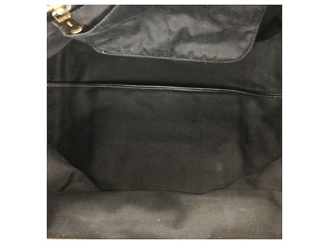 Chloé Alice Leder-Tote-Bag Schwarz Beige - Ansicht 9