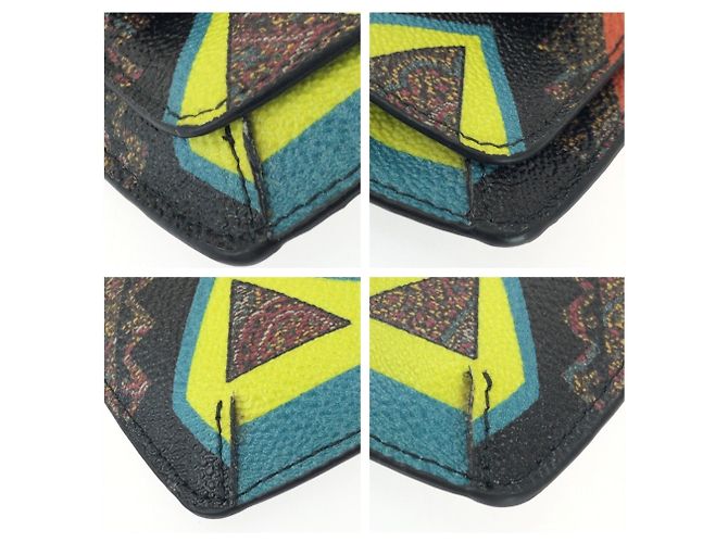 ETRO Multicolor Leather Coin Purse Multiple colors - view 4