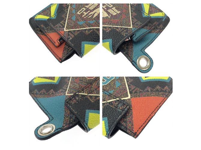 ETRO Multicolor Leather Coin Purse Multiple colors - view 5