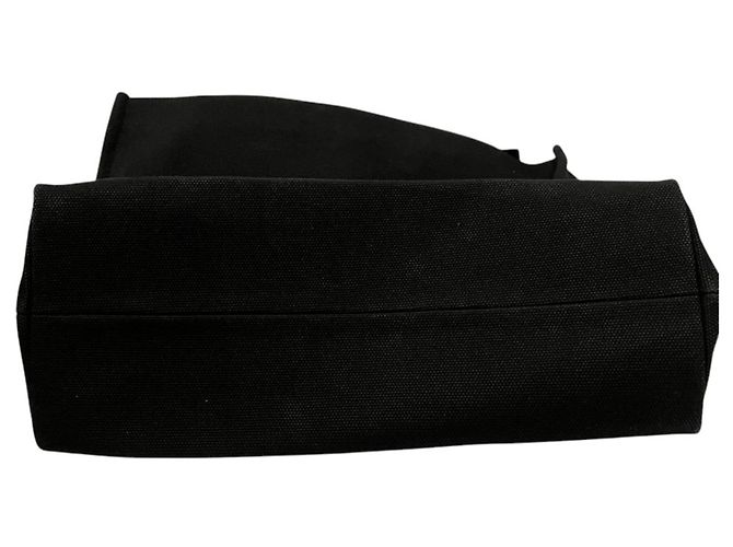 Marni Shopper-Bag aus schwarzem Canvas - Ansicht 6