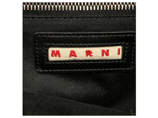 Marni Shopper-Bag aus schwarzem Canvas - Ansicht 9