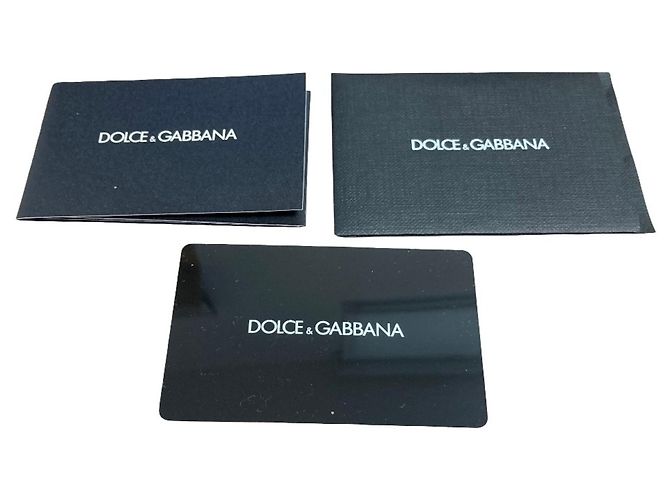 Dolce & Gabbana DG Canvas Tote Bag mit Lederpiping Schwarz Blau - Ansicht 13