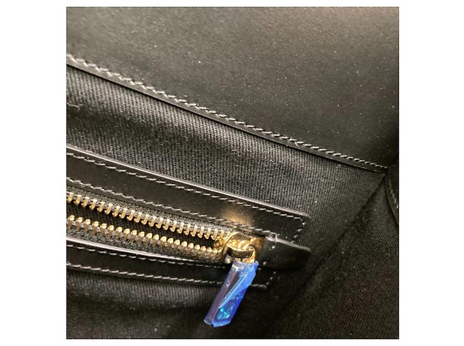 Dolce & Gabbana DG Canvas Tote Bag mit Lederpiping Schwarz Blau - Ansicht 8