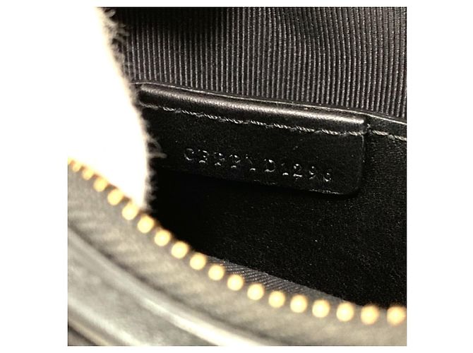 Bolsa de Ombro Burberry em Lona de Algodão e Couro Nova Check com Corrente Preto Bege - vista 10