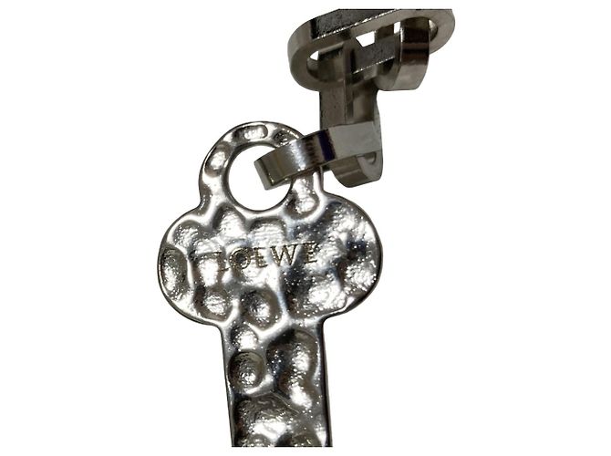 Loewe Palladium Hammered Spoon Halskette Silber - Ansicht 2