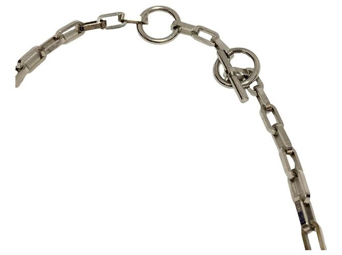 Loewe Palladium Hammered Spoon Halskette Silber - Ansicht 3