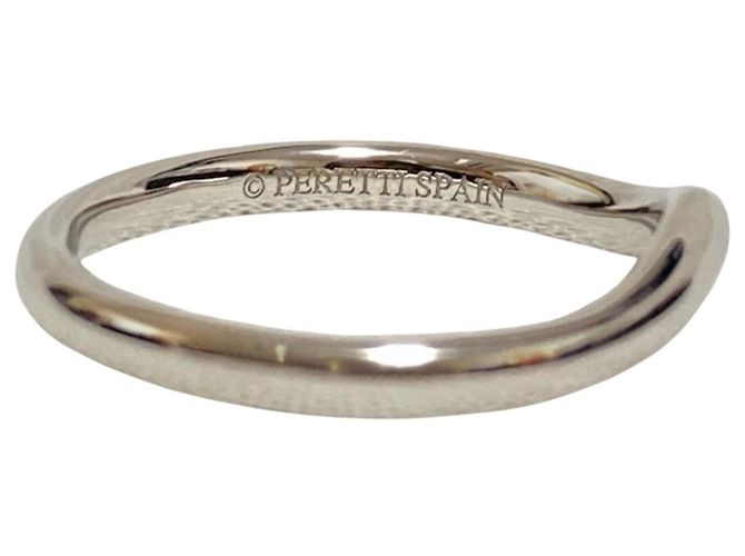 Autre Marque Anello Fascia Curva Tiffany & Co. PT950 - vista 4