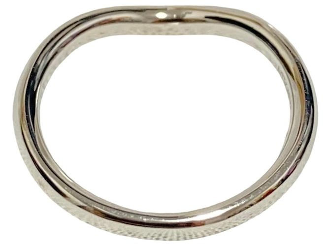 Autre Marque Anello Fascia Curva Tiffany & Co. PT950 - vista 4