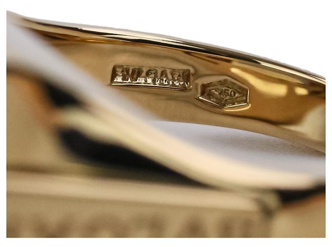 Bulgari Anello Bvlgari Allegra in oro 18K e quarzo latte - vista 11