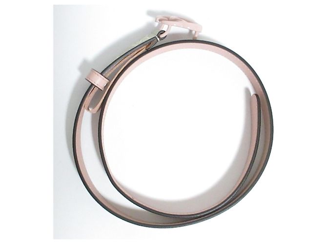 Gucci GG Supreme Marmont schmaler Gürtel Pink Beige - Ansicht 6