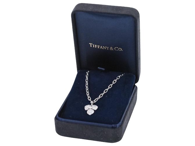 Autre Marque Pulsera de dijes de platino Tiffany & Co. Plata - vista 12