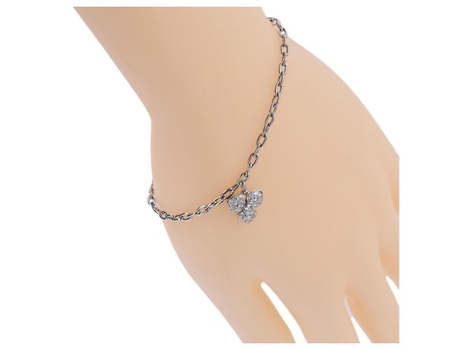 Autre Marque Pulsera de dijes de platino Tiffany & Co. Plata - vista 3