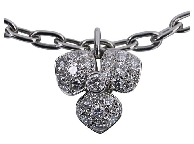 Autre Marque Pulsera de dijes de platino Tiffany & Co. Plata - vista 4