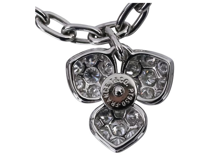 Autre Marque Pulsera de dijes de platino Tiffany & Co. Plata - vista 7