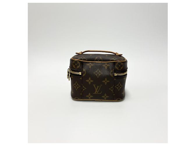 Louis Vuitton Nice Vanity Case Monogram Canvas Nano Braun - Ansicht 2