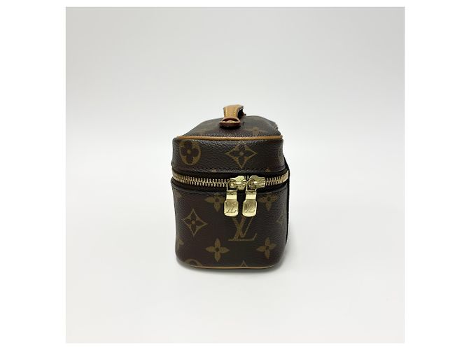 Louis Vuitton Nice Vanity Case Monogram Canvas Nano Braun - Ansicht 4