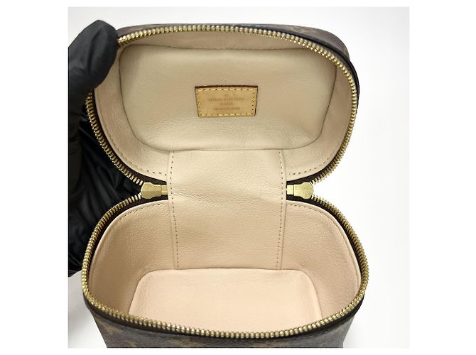 Louis Vuitton Nice Vanity Case Monogram Canvas Nano Braun - Ansicht 5