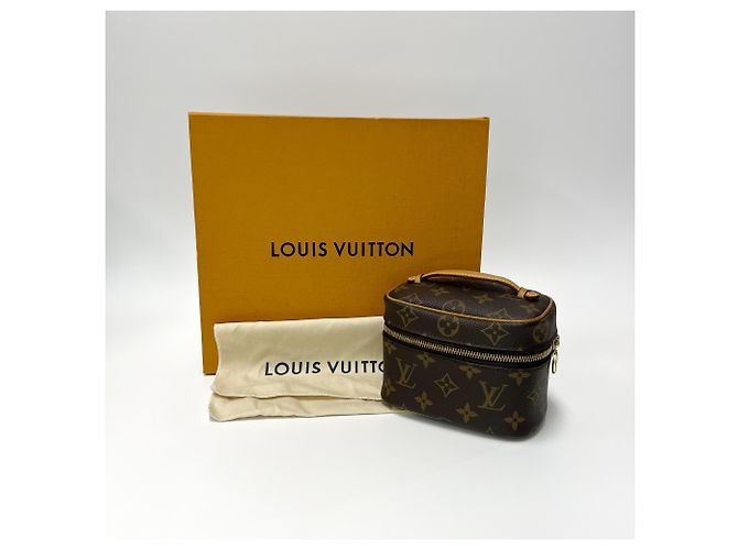 Louis Vuitton Nice Vanity Case Monogram Canvas Nano Braun - Ansicht 7