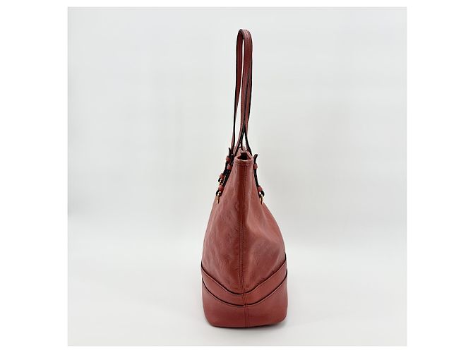 Louis Vuitton Citadine Monogram Empreinte Leather PM Vermelho - vista 4