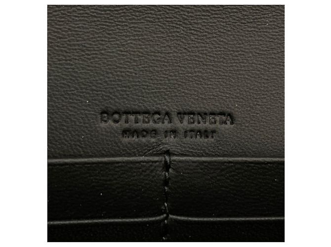 Borsa a tracolla con catena e portafoglio Bottega Veneta Intrecciato Nero - vista 10