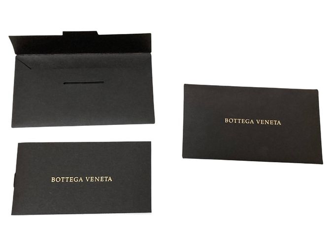 Borsa a tracolla con catena e portafoglio Bottega Veneta Intrecciato Nero - vista 15