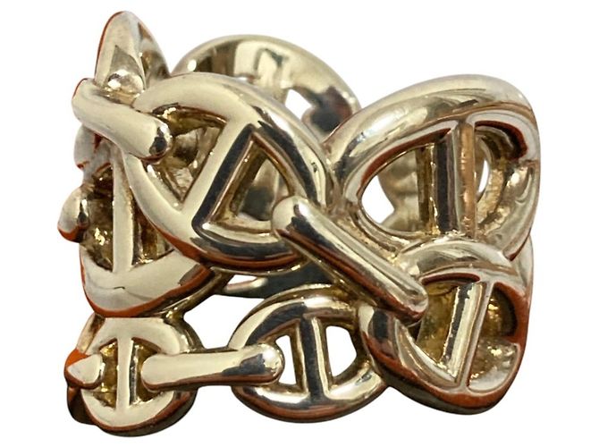 Hermès Hermes Chaine d'Ancre Enchainée GM Ring Silber - Ansicht 3
