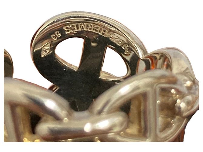Hermès Hermes Chaine d'Ancre Enchainée GM Ring Silber - Ansicht 6