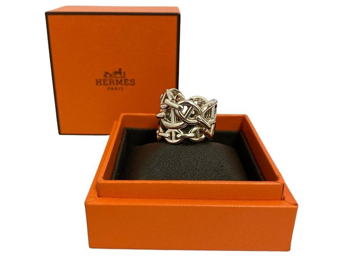 Hermès Hermes Chaine d'Ancre Enchainée GM Ring Silber - Ansicht 8