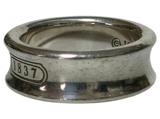 Autre Marque Tiffany & Co. 1837 Ringband Silber - Ansicht 2