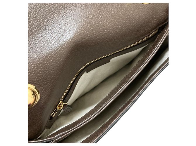 Borsa a tracolla Gucci Blondie GG Supreme Marrone - vista 10