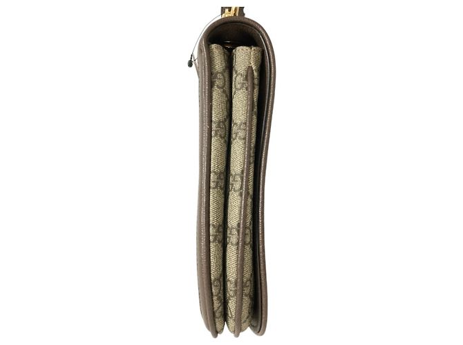 Borsa a tracolla Gucci Blondie GG Supreme Marrone - vista 3