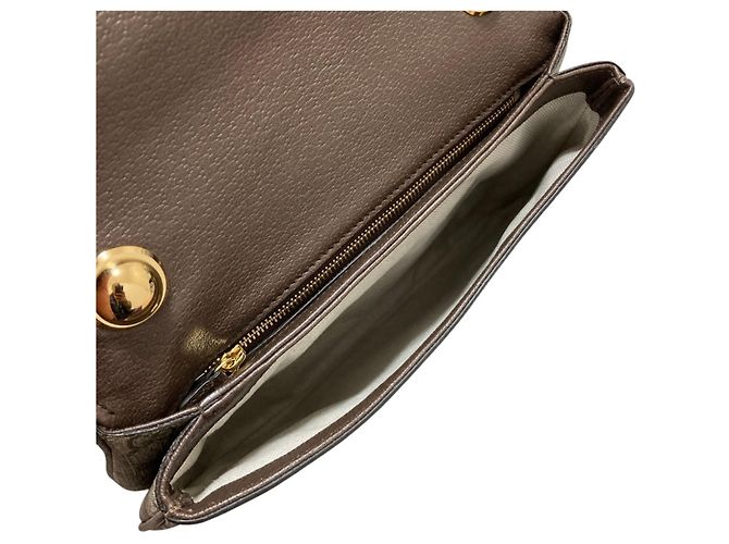 Borsa a tracolla Gucci Blondie GG Supreme Marrone - vista 9
