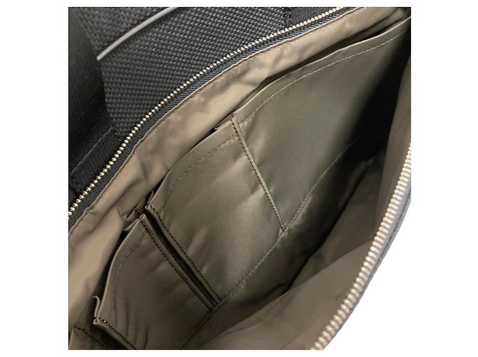 Pasta Louis Vuitton Damier Geant Associé PM Preto - vista 12