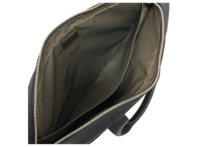 Pasta Louis Vuitton Damier Geant Associé PM Preto - vista 14